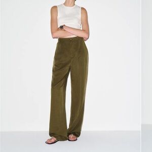 Reformation Wide-leg Mason Pant